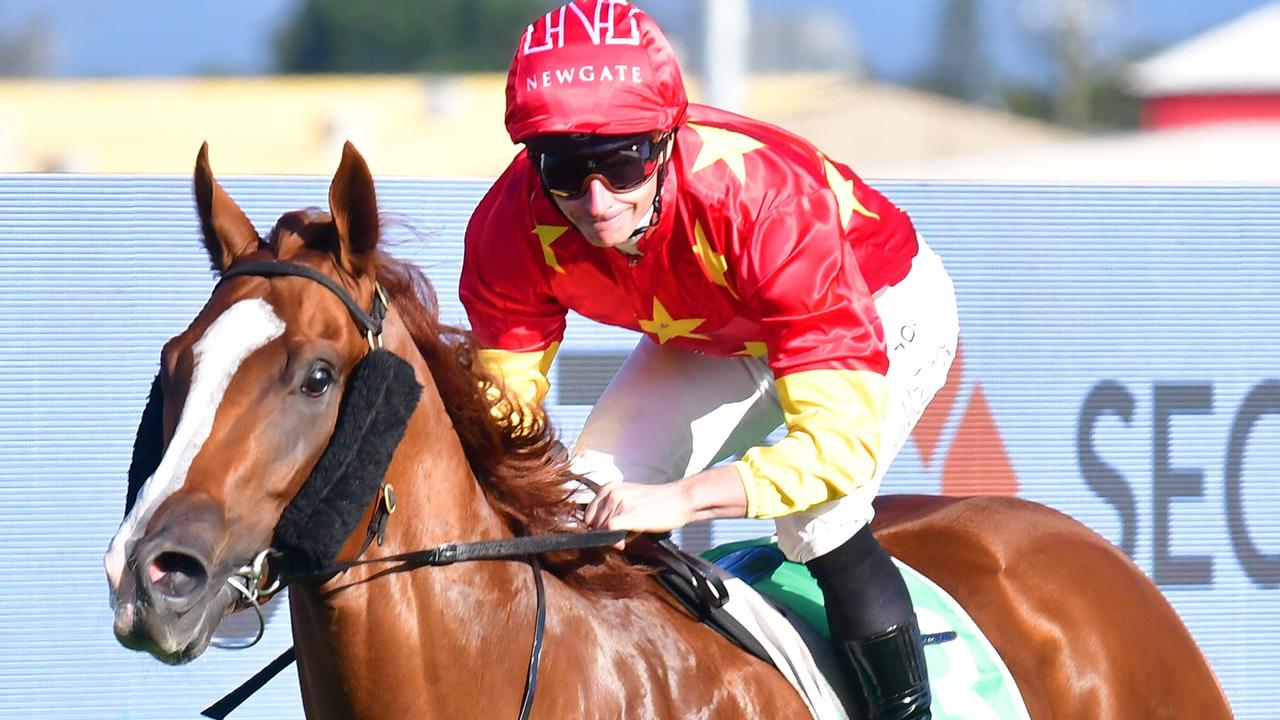 Beadman destroys his opposition in the Ken Russell Memorial Classic on the Gold Coast for jockey James McDonald and trainer Peter Snowden. Picture: Bethany Allday / Trackside Photography