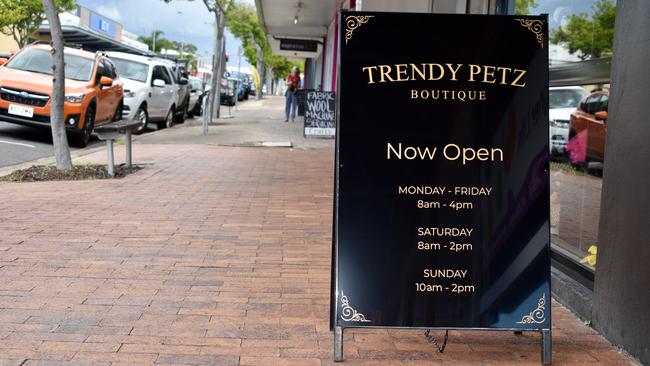 Trendy Petz is open weekdays from 8am until 4pm, Saturday from 8am until 2pm and, Sunday from 10am until 2pm. Picture: Isabella Magee