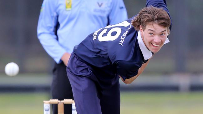 Josh Garner in action for Geelong. Picture: Mike Dugdale