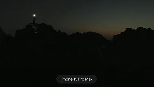 A similar image, which Google says was taken on the iPhone 15 Pro Max.