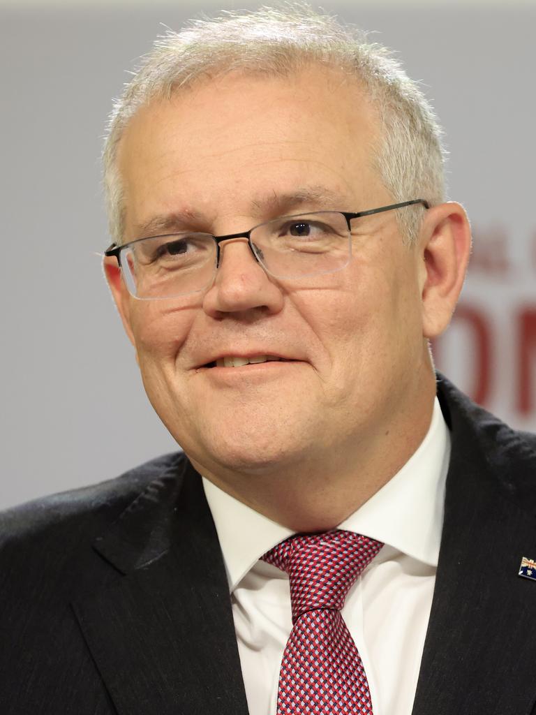 Scott Morrison reckons an annual salary of $180,000 doesn’t make you rich – maybe because he earns $550,000 a year. Picture: Getty Images