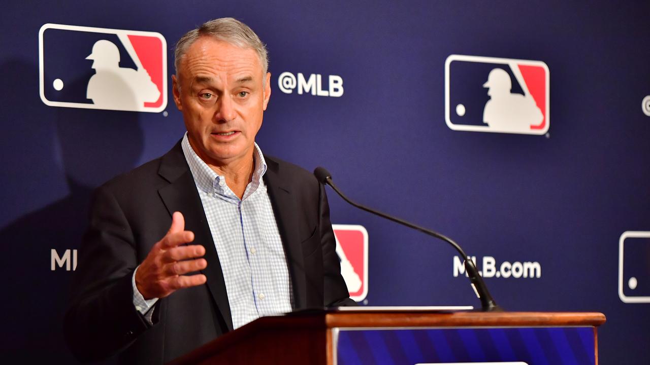 Major League Baseball Commissioner Rob Manfred. Photo by Julio Aguilar/Getty Images