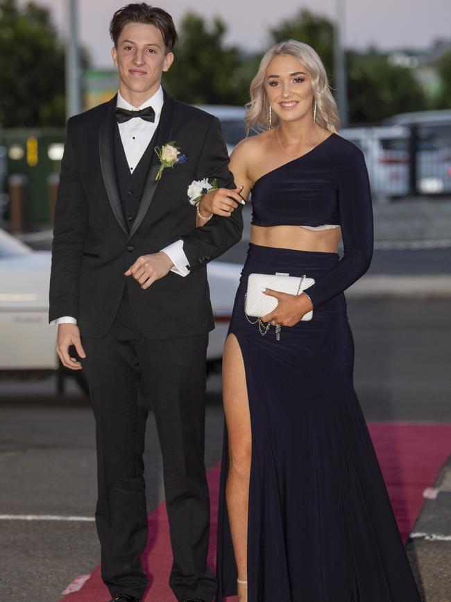 Josh Allen and Chloe Hutton. St Ursula's College formal. Friday. 20th Nov 2020