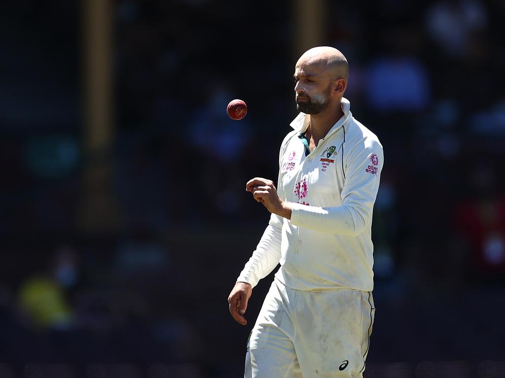 Nathan Lyon struggled to make an impact.