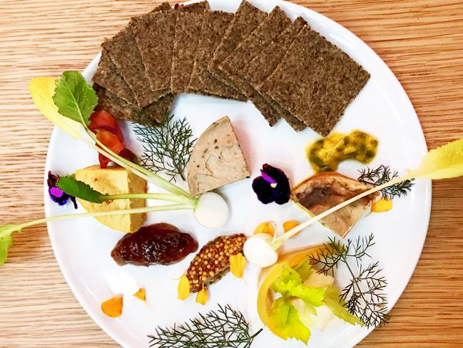 The cheese tasting plate at Alibi. Picture: Jenifer Jagielski