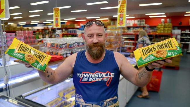 Silly Solly's at Domain introduces Frozen Food Section. Customer Michael Gilbee. Picture: Evan Morgan