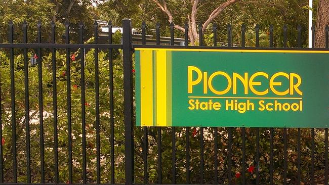 Pioneer State High School AFL Sign Photo Contributed