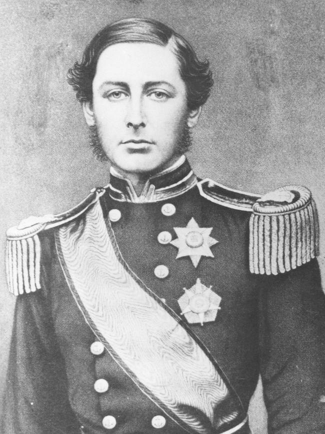 Prince Alfred, Duke of Edinburgh. Picture: Courtesy State Library of NSW