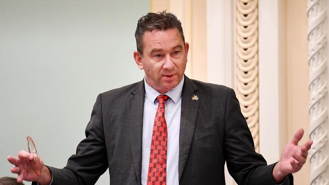 Barron River MP Craig Crawford owes a lot to the union movement. Picture: NCA NewsWire / Dan Peled