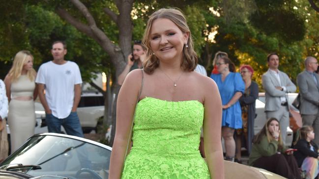 Molly Sturgeon at Kawana Waters State College Year 12 formal 2024.