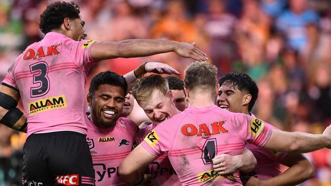 The Panthers returned to their brilliant best with a much-needed win at Magic Round. Picture: Hannah Peters/Getty Images
