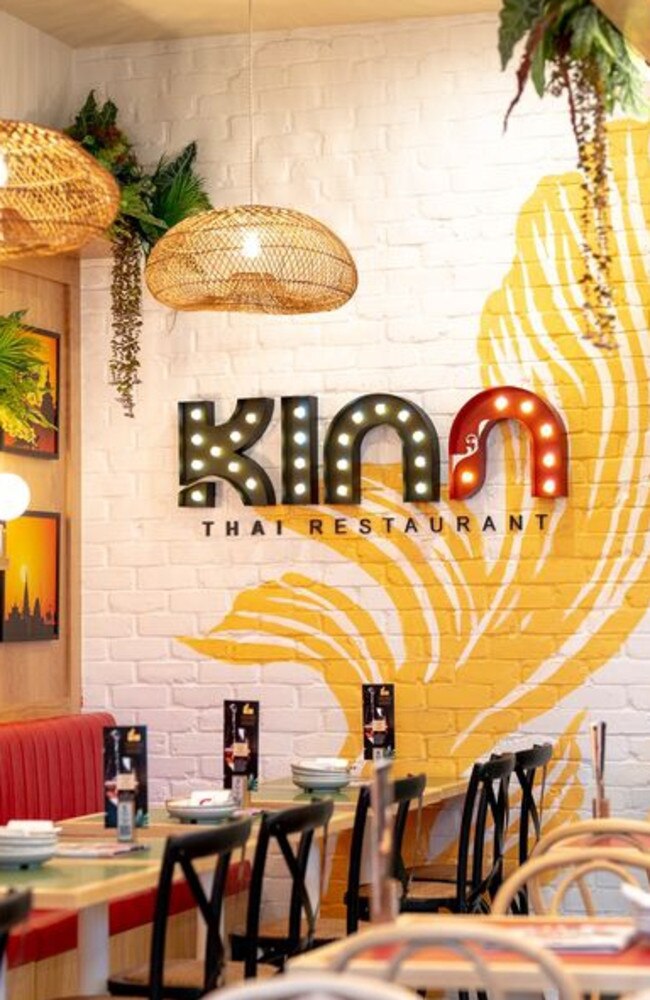 Inside Kinn Thai’s new Hyperdome restaurant. Picture: Facebook