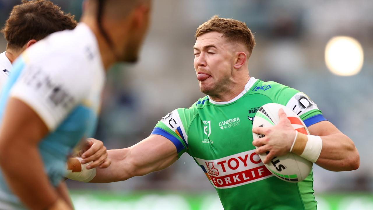Hudson Young presses Origin claims in Raiders rout