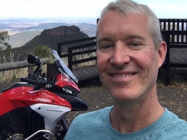 Motorbike rider Daniel McNamara was 52-years-old when he was killed in Gunnedah, a town in north-central NSW.