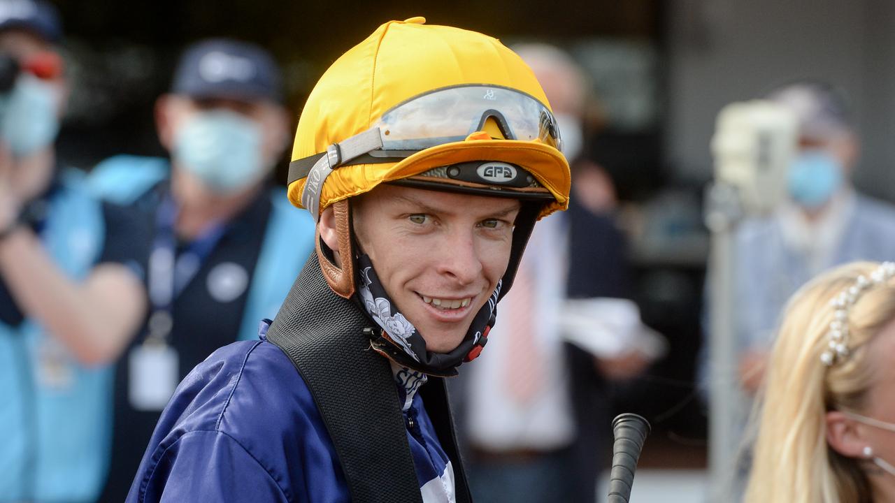 Michael Dee has four rides at The Valley on Friday night and five at Saturday’s Sandown Lakeside meeting. Picture: Racing Photos via Getty Images.