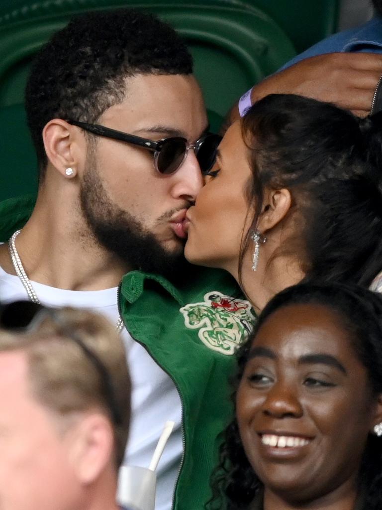 The pair went public at Wimbledon. (Photo by Karwai Tang/WireImage)