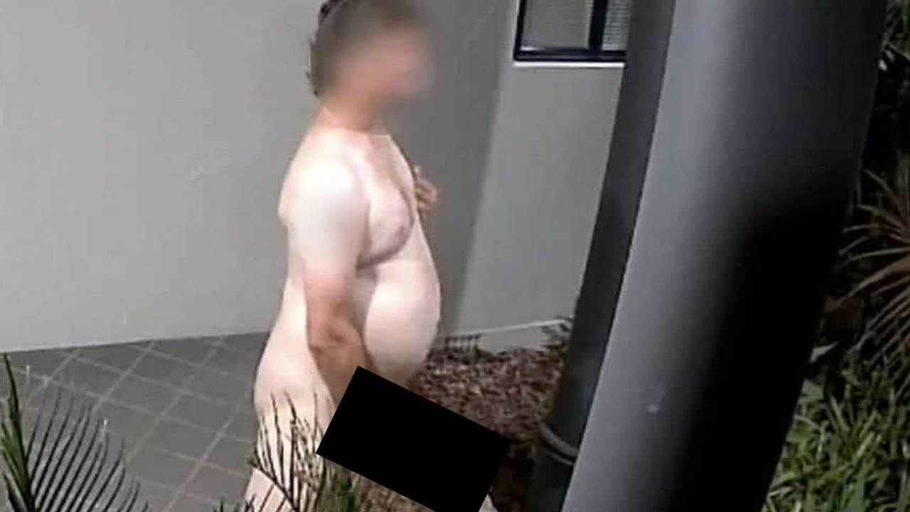 A man was caught allegedly acting indecently on another person's front porch in Nambour. Photo: social media