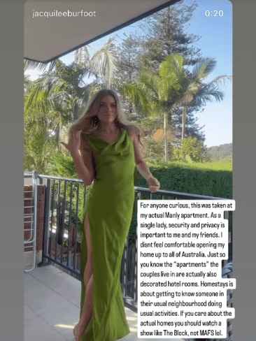 The 29-year-old took to Instagram on Tuesday evening. Picture: Instagram