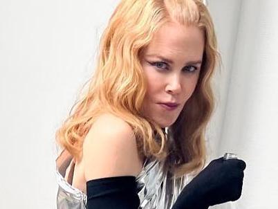 Nicole Kidman backstage at the Balenciaga haute couture fall 2022 show in Paris. Instagram