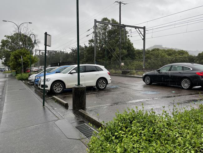 The site of the commuter carpark extension planned for Woy Woy.