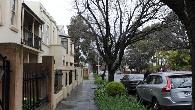 Gover Street, North Adelaide, where one of the rapes occurred.