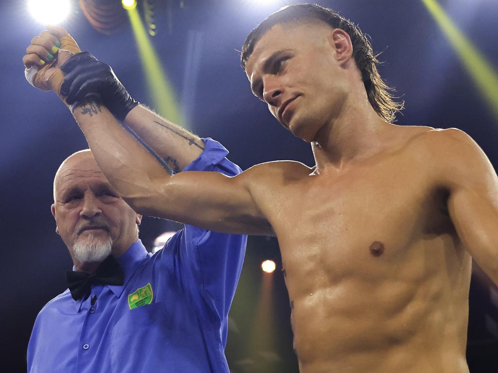 Harry Garside wins on professional debut in 2021. Picture: Mark Evans/Getty Images