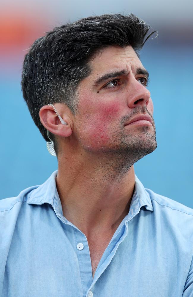 England great now commentator Alastair Cook expects a long road ahead for the women’s side. Picture: Ashley Allen/Getty Images.