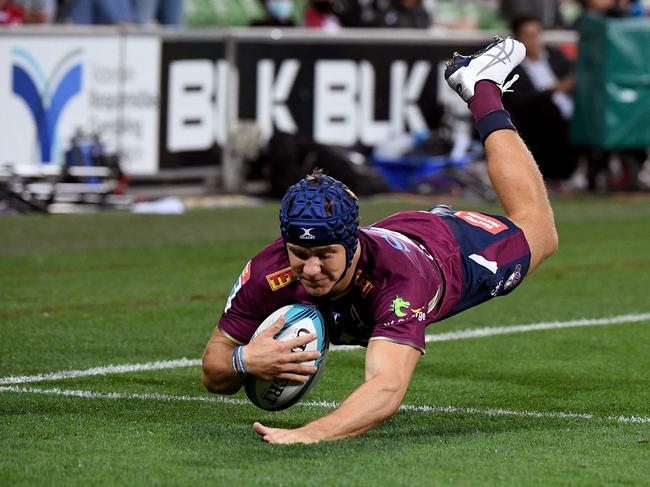 Josh Flook has been given another starting chance by Reds coach Brad Thorn. Picture: William West/AFP