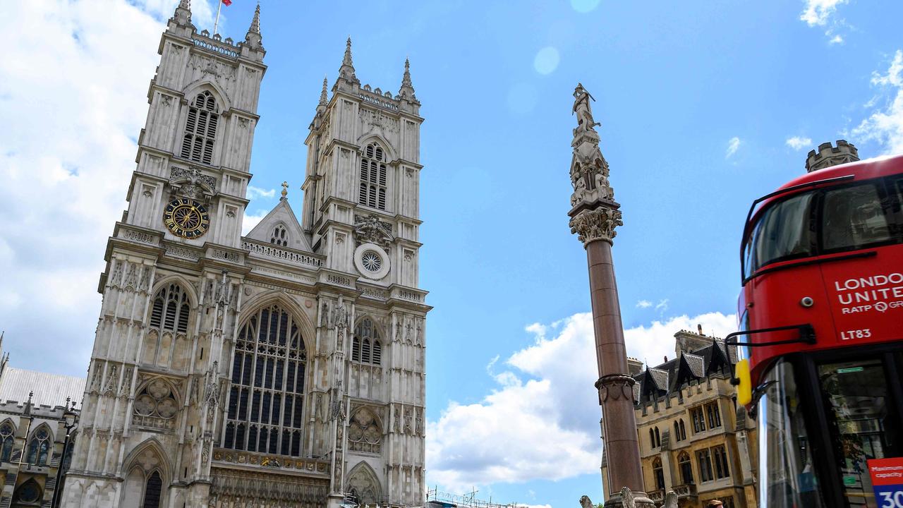 Westminster Abbey in London. Picture: AFP