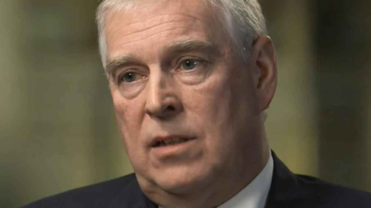 In his calamitous November BBC interview, Prince Andrew said he deeply sympathised with Jeffrey Epstein’s victims. Picture: BBC