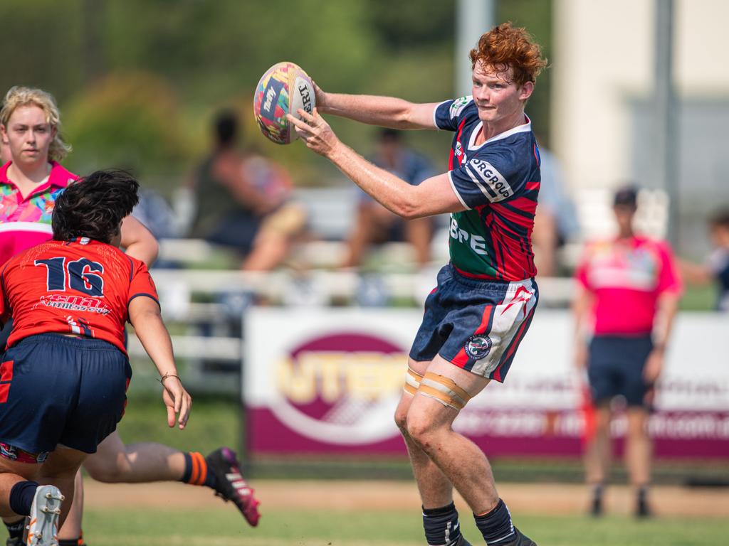 MacKillop Saints vs. Palmerston Crocs at 2023 Hottest 7s at TRL Stadium, Darwin. Picture: Pema Tamang Pakhrin