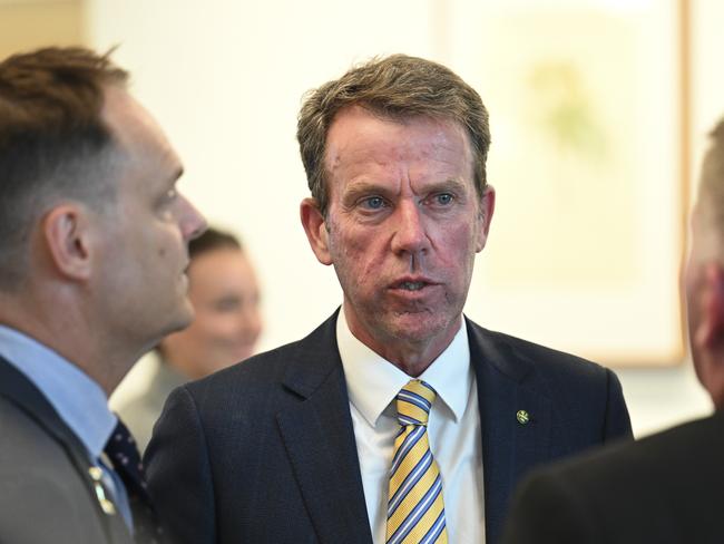 Dan Tehan is another option after Peter Dutton lost. Picture: NewsWire / Martin Ollman