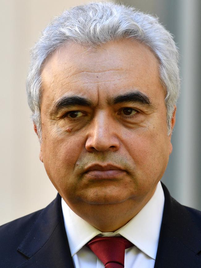 IEA executive director Fatih Birol. Picture: AAP