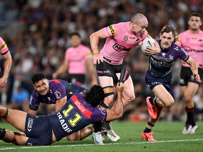 Dylan Edwards will have one of the most disrupted pre-season of all players. Picture: Quinn Rooney/Getty Images