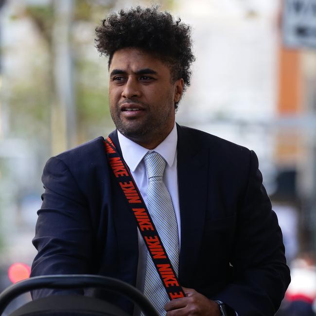 Michael Jennings’ NRL career appears over after he accepted a three-year ban from the NRL. Picture: NCA NewsWire / Gaye Gerard