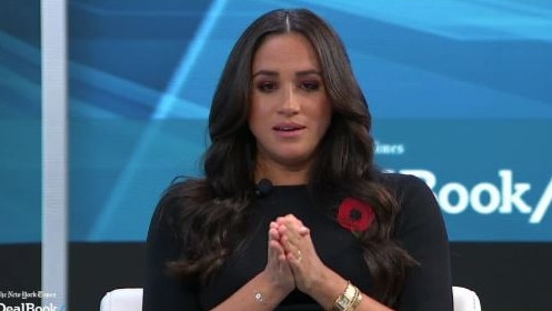 Meghan Markle at a book event in New York. Picture: Supplied