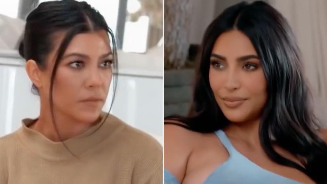 Kim accused Kourtney of 'degrading' her nanny. Picture: YouTube