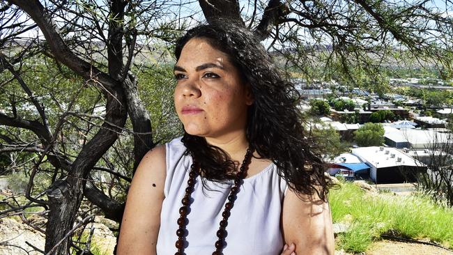 Warlpiri/Celtic woman Jacinta price ,36, is speaking out about the repercussions of voicing a difference of opinion about Australia Day, Alice Springs.