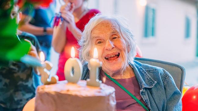 Australian centenarians are officially estimated this year to number 7,544. Picture: istock
