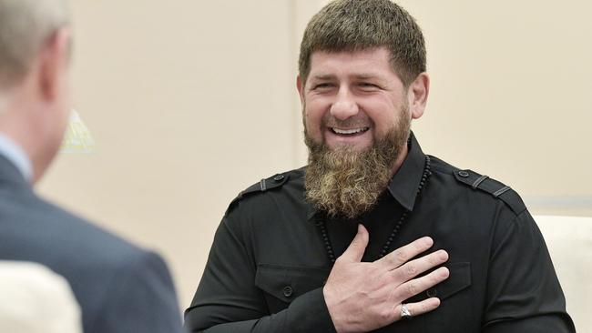 Ramzan Kadyrov, head of the Chechen Republic. Picture: Alexey Nikolsky/Sputnik/AFP