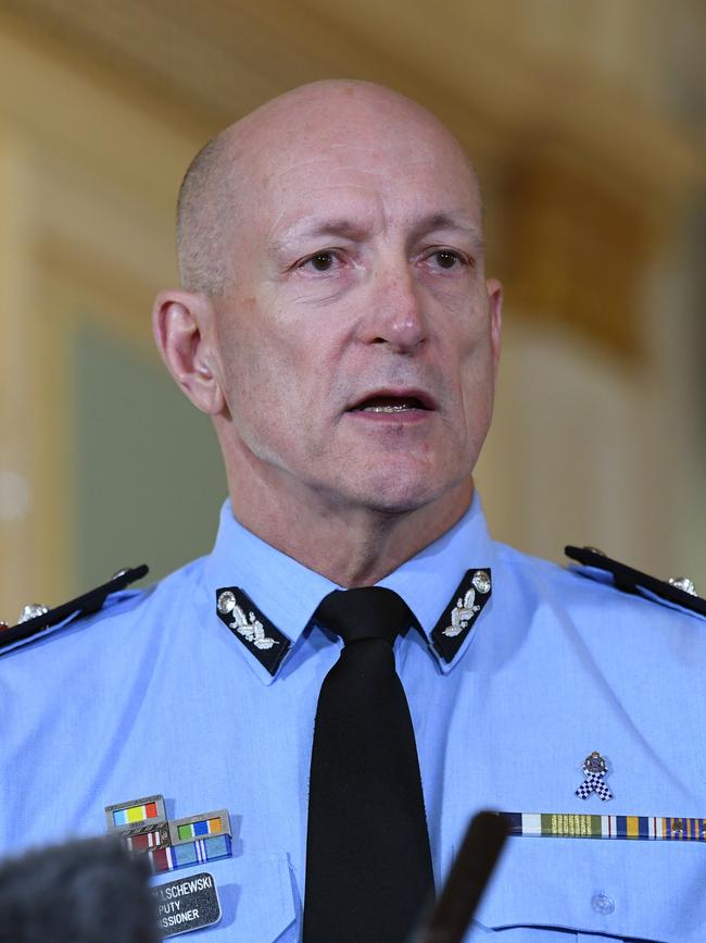 Queensland Police Deputy Commissioner Steve Gollschewski. Picture: Dan Peled