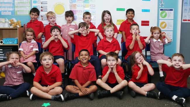 Roslyn Primary School Prep WB Back row L-R: Arlo Narsey, Archie Atkins, Luna Hume, Reuben Wilson, Audrey Gathercole, Rayansh Chinthapalli. Middle row: Pippa Mccallum, Riften Jurcic, Archie Ross, Owen Collins, leo Payne, Feda Van Kruijsbergen. Front row: Willow Reader, Jett Pavlovski, Om Patel, Alfie Carr, Zef Roffey, Saul Tillinger.