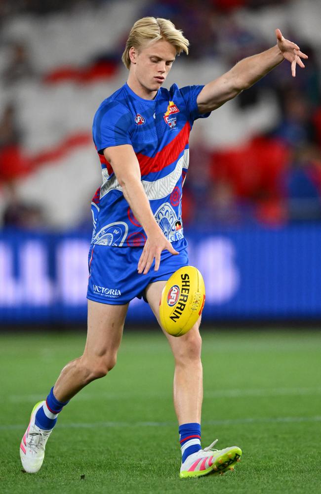 It’s time to cash in outstanding Bulldogs rookie Sam Davidson. Picture: Quinn Rooney/Getty Images
