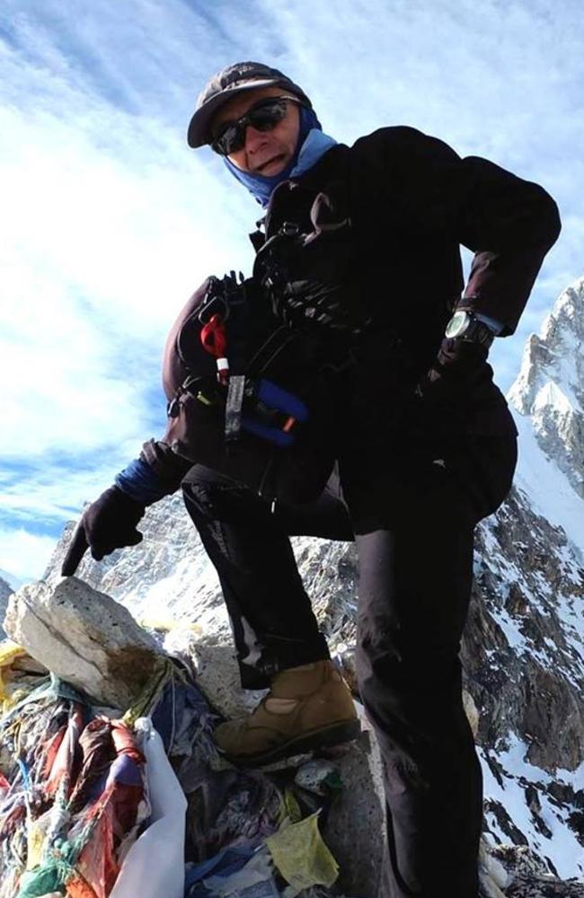 Officials said Australian Francesco Enrico Marchetti, 54, died while descending Everest. Picture: Facebook