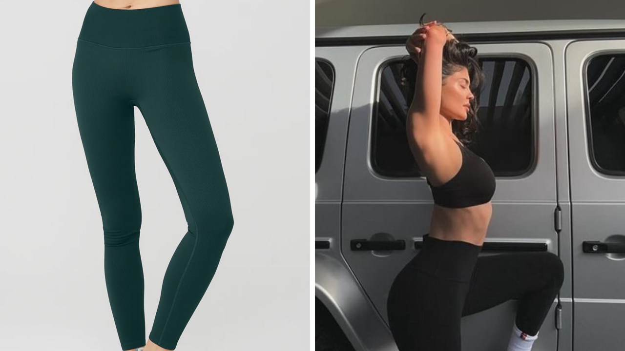Bonds Women's Move Seamless Leggings - Khaki - Size Large