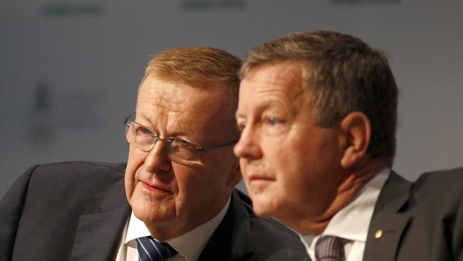 Former AOC President John Coates with Chief Executive Officer Matt Carroll