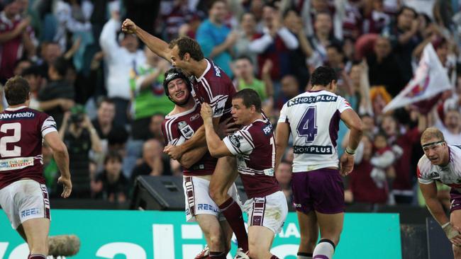 Manly sent Steve Menzies out a winner in his final game for the club.