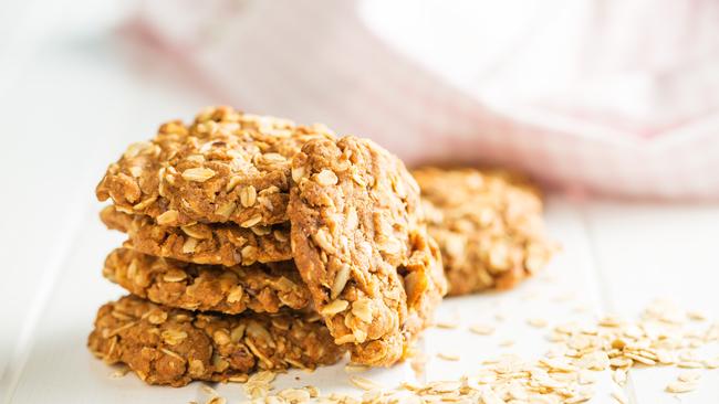 The first Anzac biscuits were unrecognizable from the iconic oats and golden syrupy recipe. Picture: Geelong Advertiser.