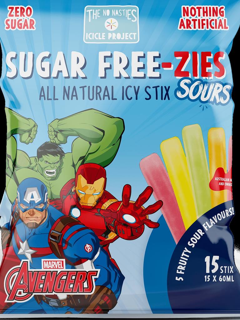 The Woolworths range features characters from the Avengers and Frozen. Picture: Supplied