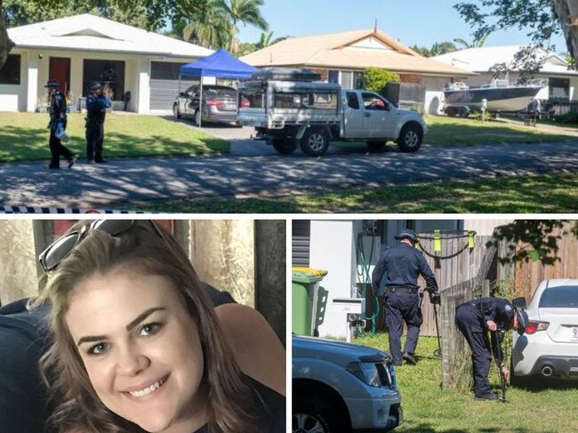 A Mackay mum was shot dead in her own driveway.